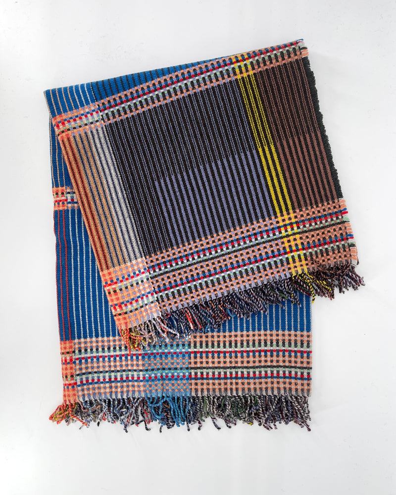 Pinstripe Lambswool Throws