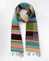 Maela Lambswool Pattern Scarves