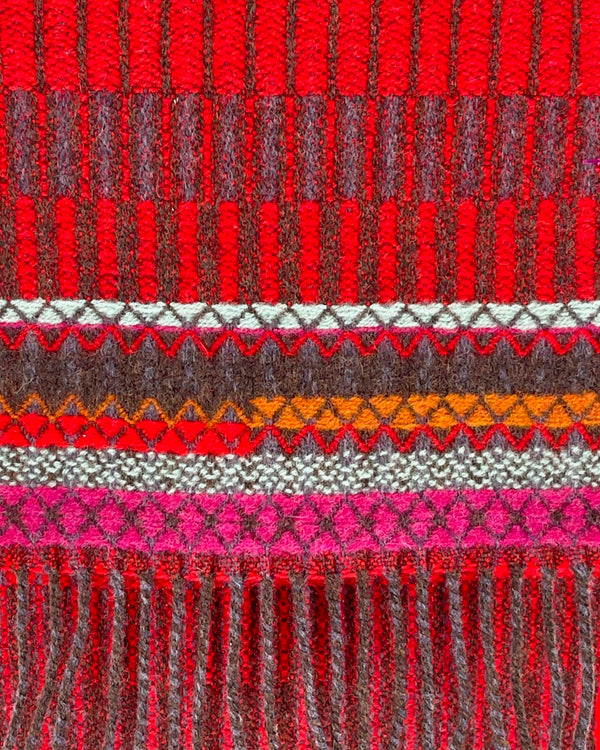 Bothy Lambswool Texture Scarves