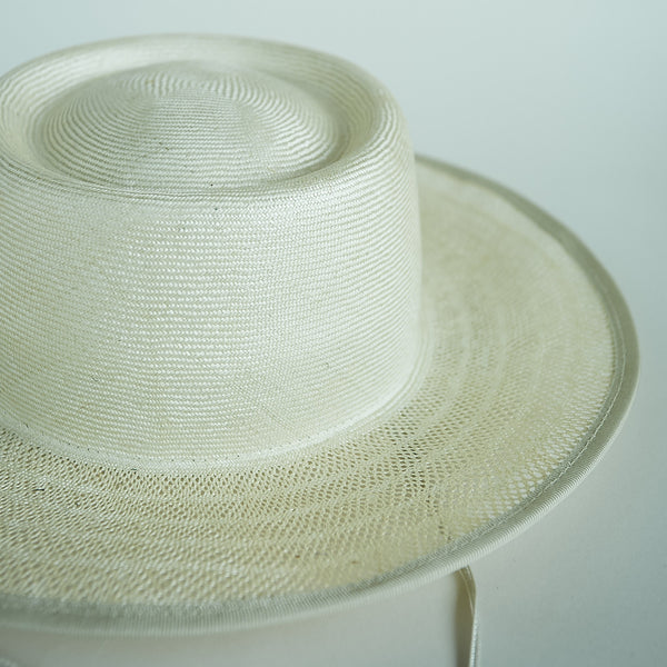 Eye Straw Hat by Maison Enku