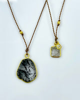 Margaret Solow Diamond Slice Necklaces