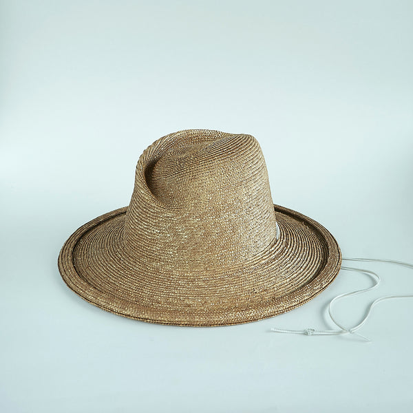 Toss Straw Hat by Maison Enku