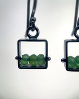 Small Square Earrings