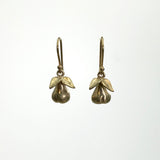 10K Gold Pear Drop Earrings