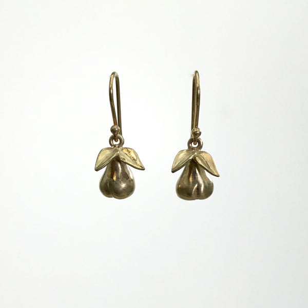Annette Ferdinandsen Gold Pear Earrings