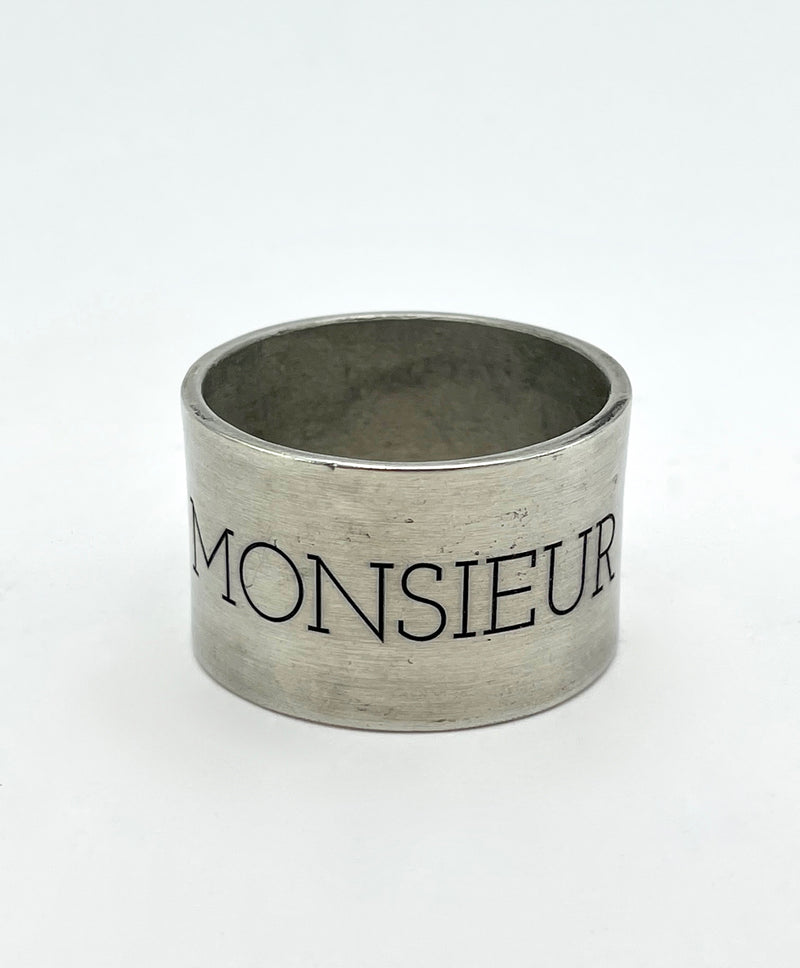 Monsieur Napkin Ring