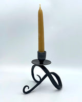 Sculptural Iron Candle Holder