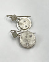 Biba Schutz Circle Diamond Earrings