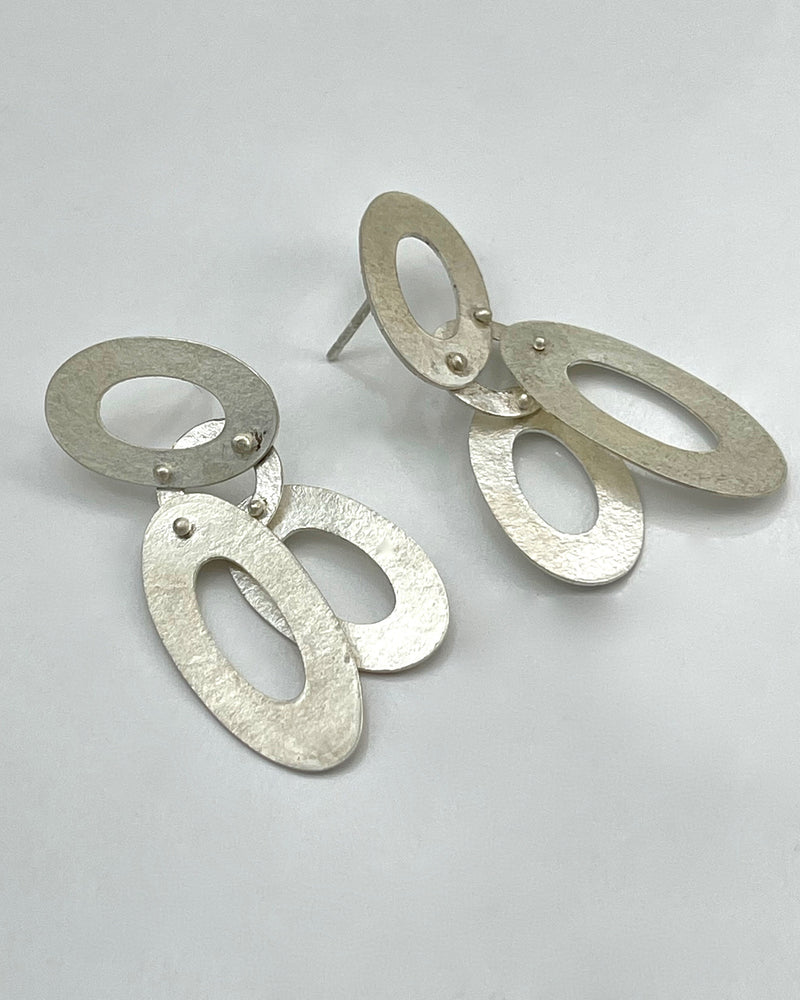 Biba Schutz Ovals Earrings on Posts