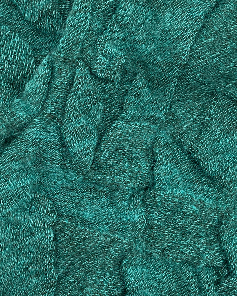 Narrow Solid Color Textured Scarves