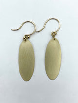 Carla Caruso Solid Ovalong Earrings