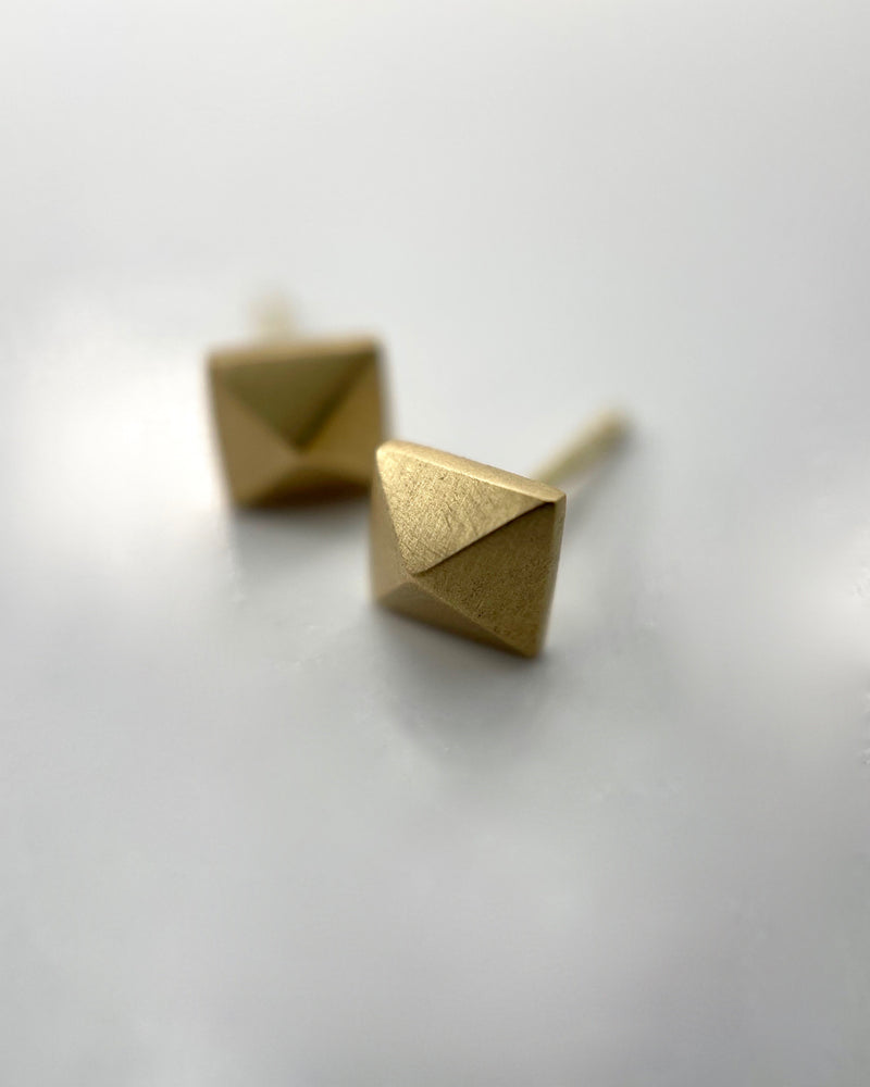 Carla Caruso Geometric Stud Earrings.