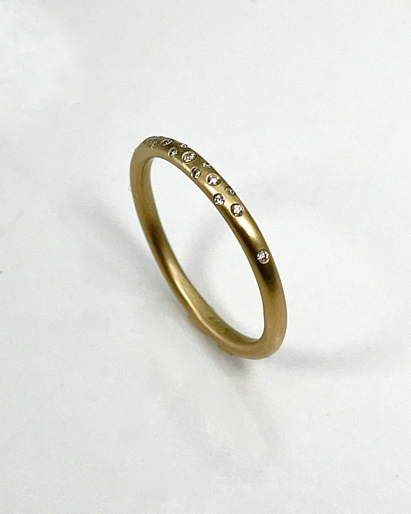 Carla Caruso Round 14K Gold Bands