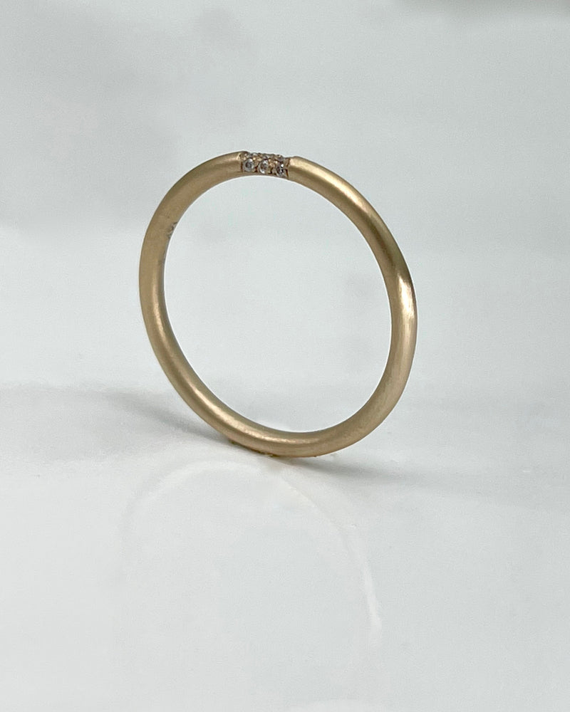 Carla Caruso Round 14K Gold Bands