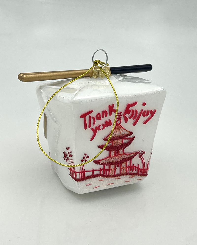 Chinese Take Out Box Ornament