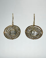 Zirconia & Crystal Drop Earrings