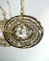 Zirconia & Crystal Drop Earrings