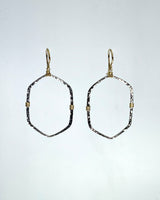 Dana Kellin Hexagonal Shape Earrings