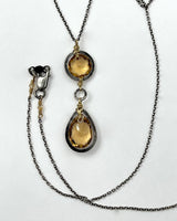 Two Piece Citrine Necklace