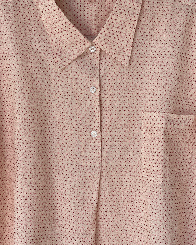 Short Sleeve Pajama Shirt