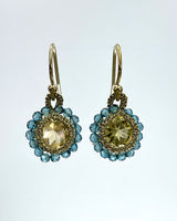 Caged Stone Earrings