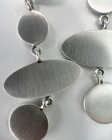 Jane Diaz Disc & Ellipse Dangle Earrings