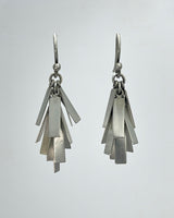 Jane Diaz Short Rectangle Cluster Drop Earrings