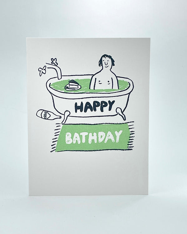 Bathday Card
