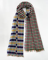 Large Pattern Check Scarf