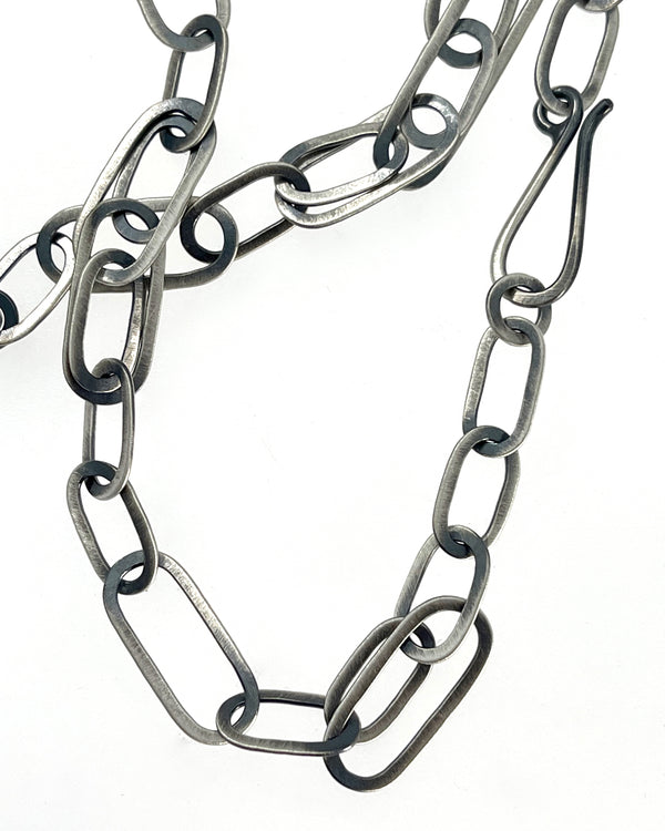 Heather Guidero Carved Oval Tangle Necklace