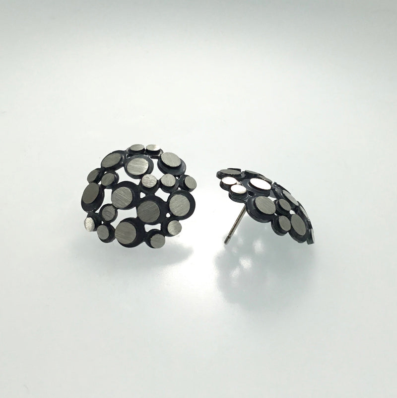 Heather Guidero Eclipse Cell Earrings