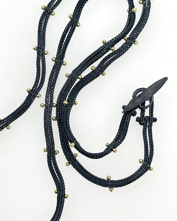 TenThousandThings 18kt Gold Studded Choker Necklace