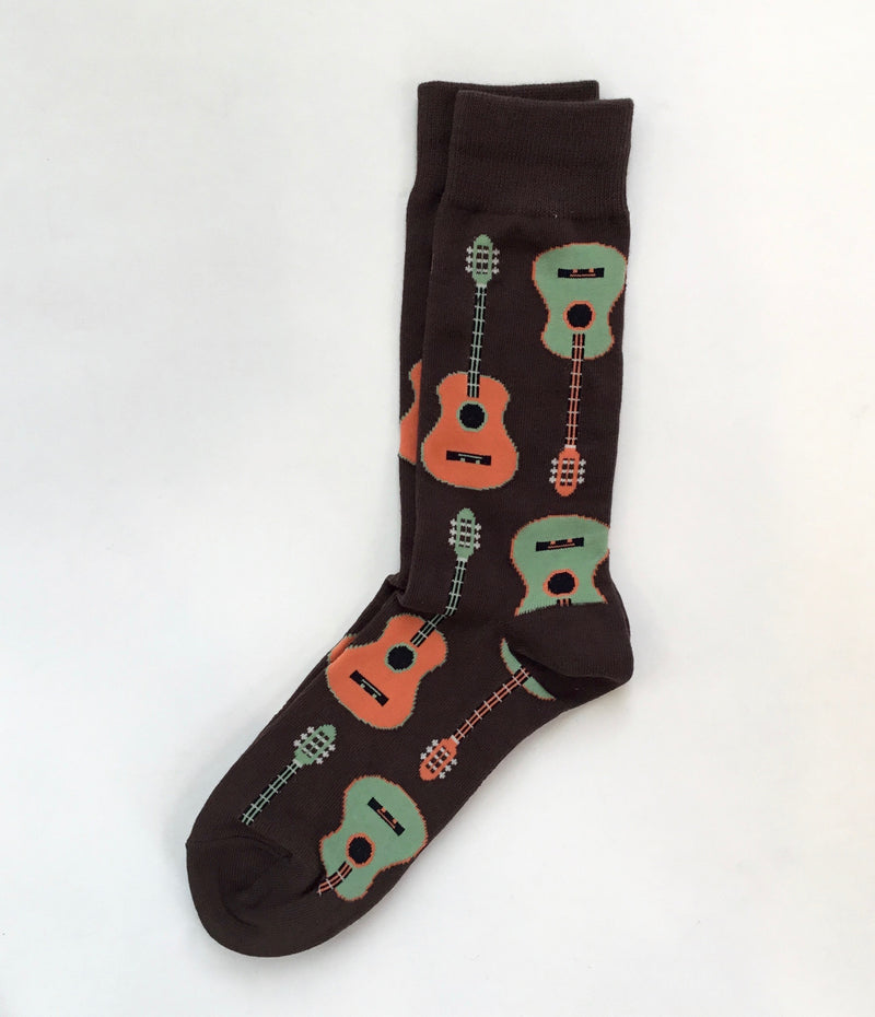 Men's "Acoustic Guitar" Socks