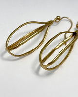 Julie Cohn Bronze Bird Cage Earrings