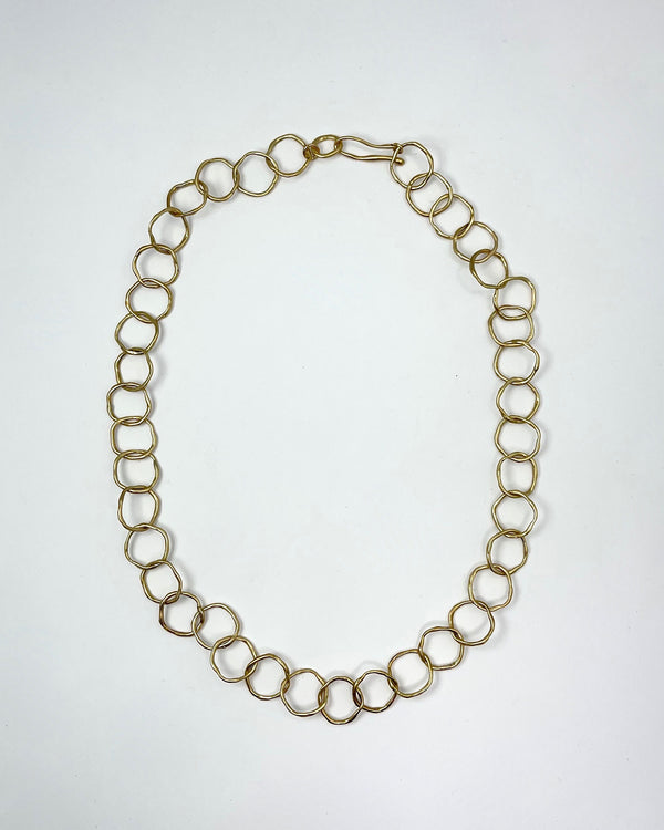 Julie Cohn Bologna Bronze Chain Necklace