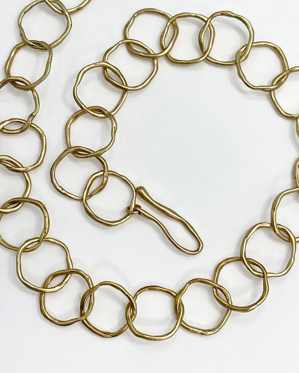 Julie Cohn Bologna Bronze Chain Necklace