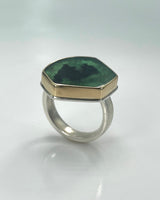 Jamie Joseph Emerald Slice Ring