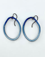 Wonky Wire Enamel Earrings