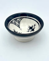 Mini Black & White Ceramic Bowls