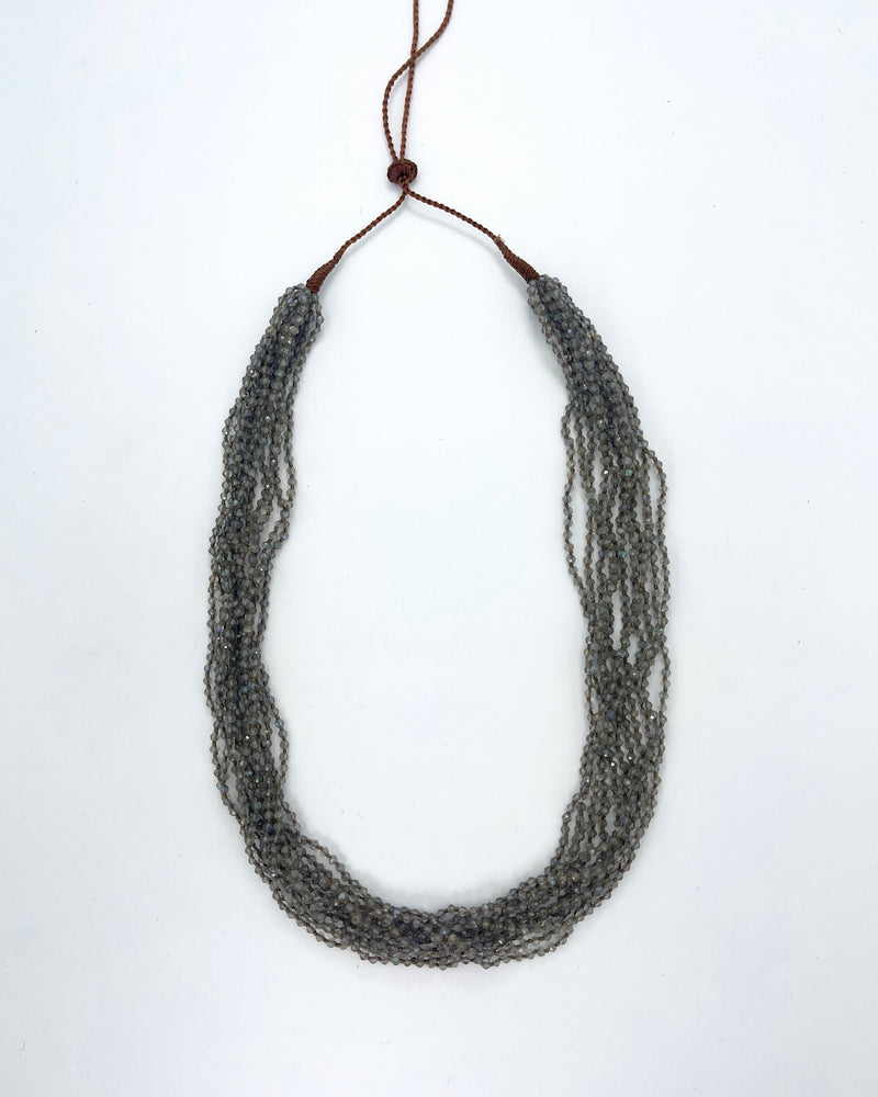 Stone Line Necklaces
