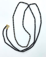 Lena Skadegard Black Spinel & Pyrite Necklace