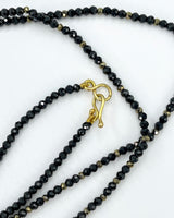 Lena Skadegard Black Spinel & Pyrite Necklace