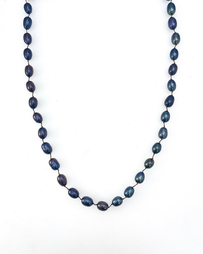 Lena Skadegard Peacock Pearl Necklace