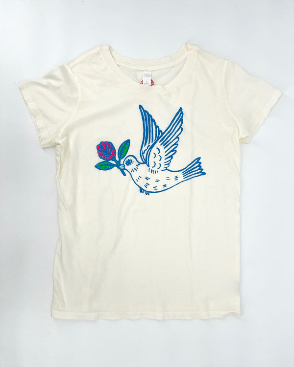 Peace & Love Bird T-Shirts