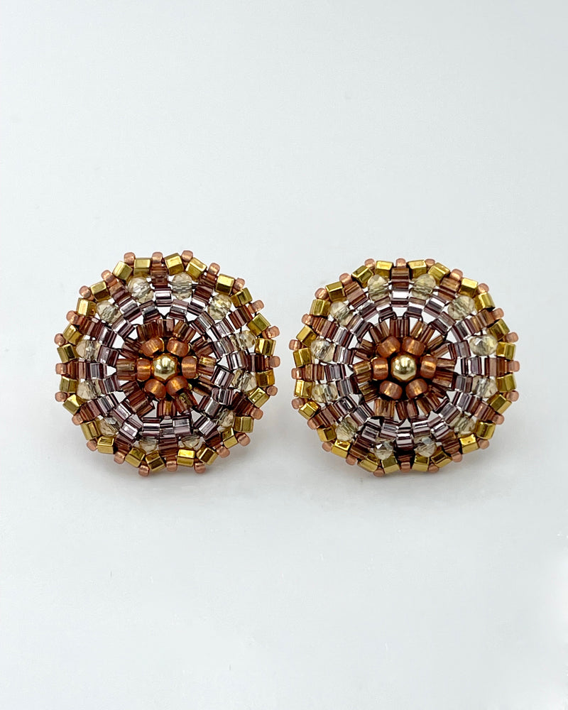 Miguel Ases Medium Button Earrings