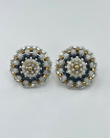 Miguel Ases Medium Button Earrings
