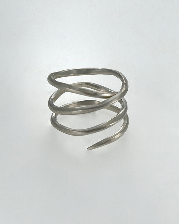 Sarah McGuire Medusa Silver Ring
