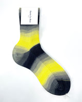 Variegated Cotton Ribbed Socks