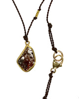 Margaret Solow Rustic Diamond Necklace