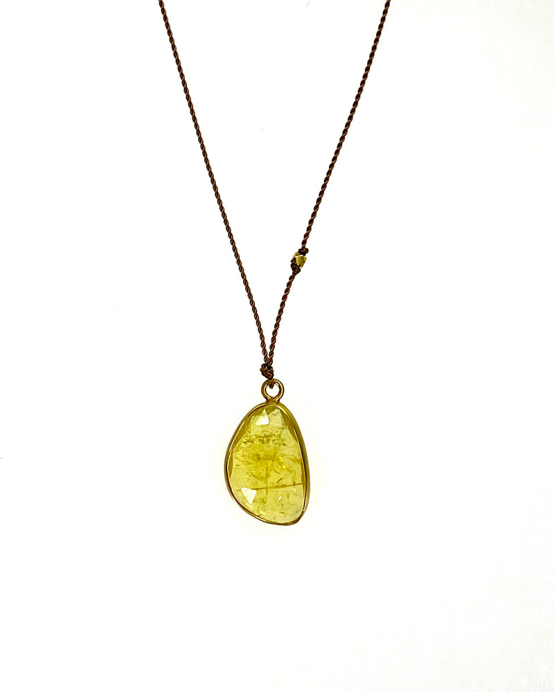 Margaret Solow Green Tourmaline Necklace